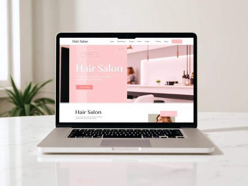 Website project: Studio Belle Coiffure